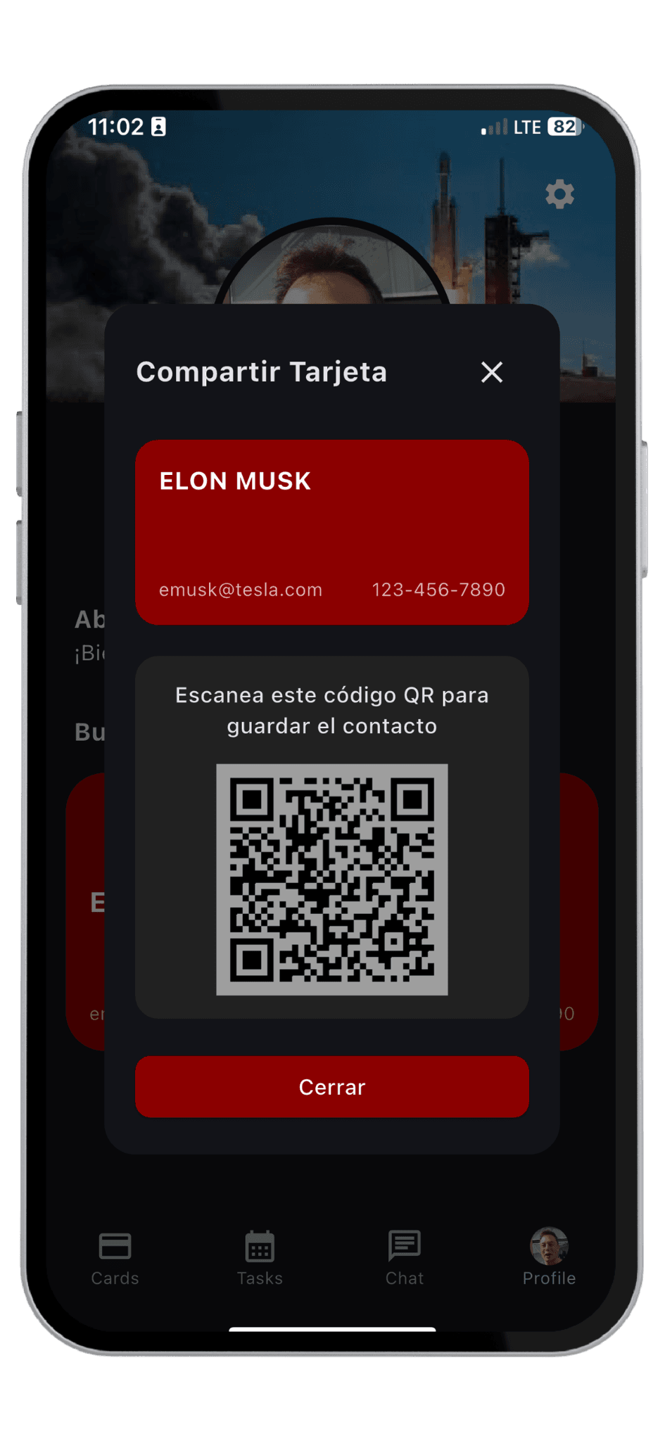 Comparte con QR
